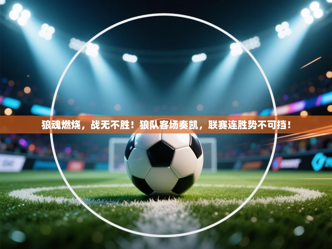 狼魂燃烧，战无不胜！狼队客场奏凯，联赛连胜势不可挡！